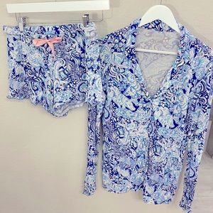 Lilly Pulitzer pajama set